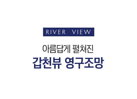 둔산 해링턴플레이스 갑천뷰 영구조망